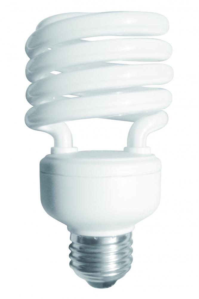 CFL T2 Mini Spiral E26 23W 2700K