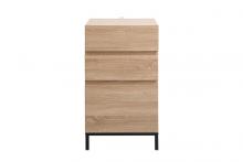 Elegant AF110518MW - 18 Inch File Cabinet in Mango Wood
