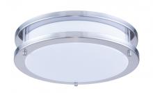 Elegant CF3200 - LED Double Ring Ceiling Flush, 3000k, 120 Degree, Cri80, Etl/Fcc, 15w, 75w Equivalent, 50000hrs