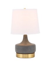 Elegant TL3051BR - Verve 1 light Brass Table Lamp