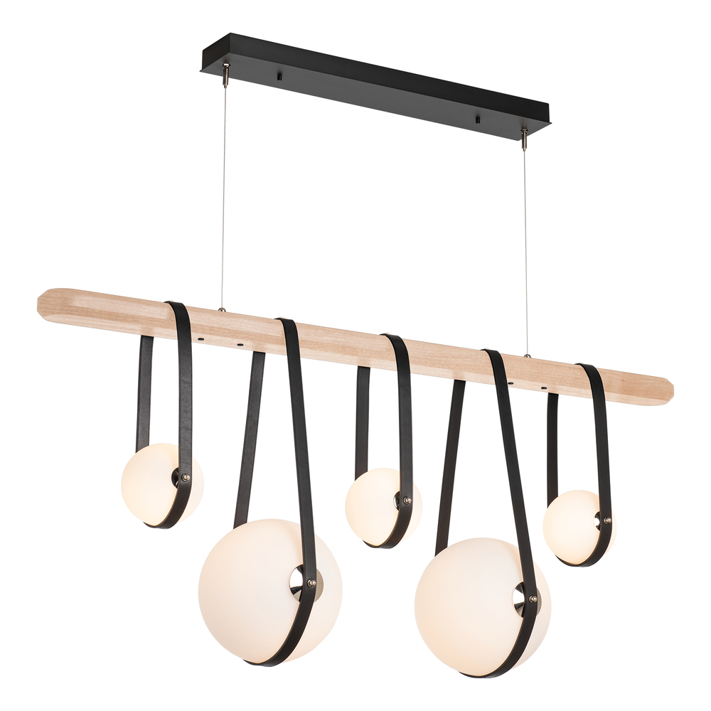 Derby Linear 5-Light LED Pendant