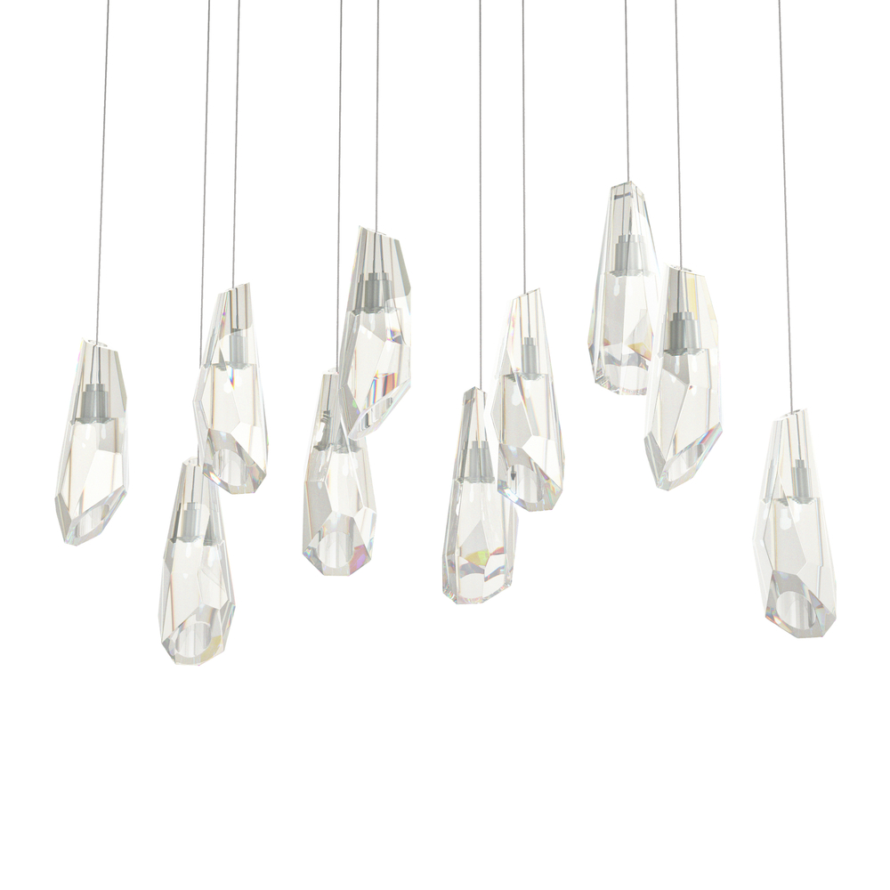 Luma 10-Light Large Crystal Pendant