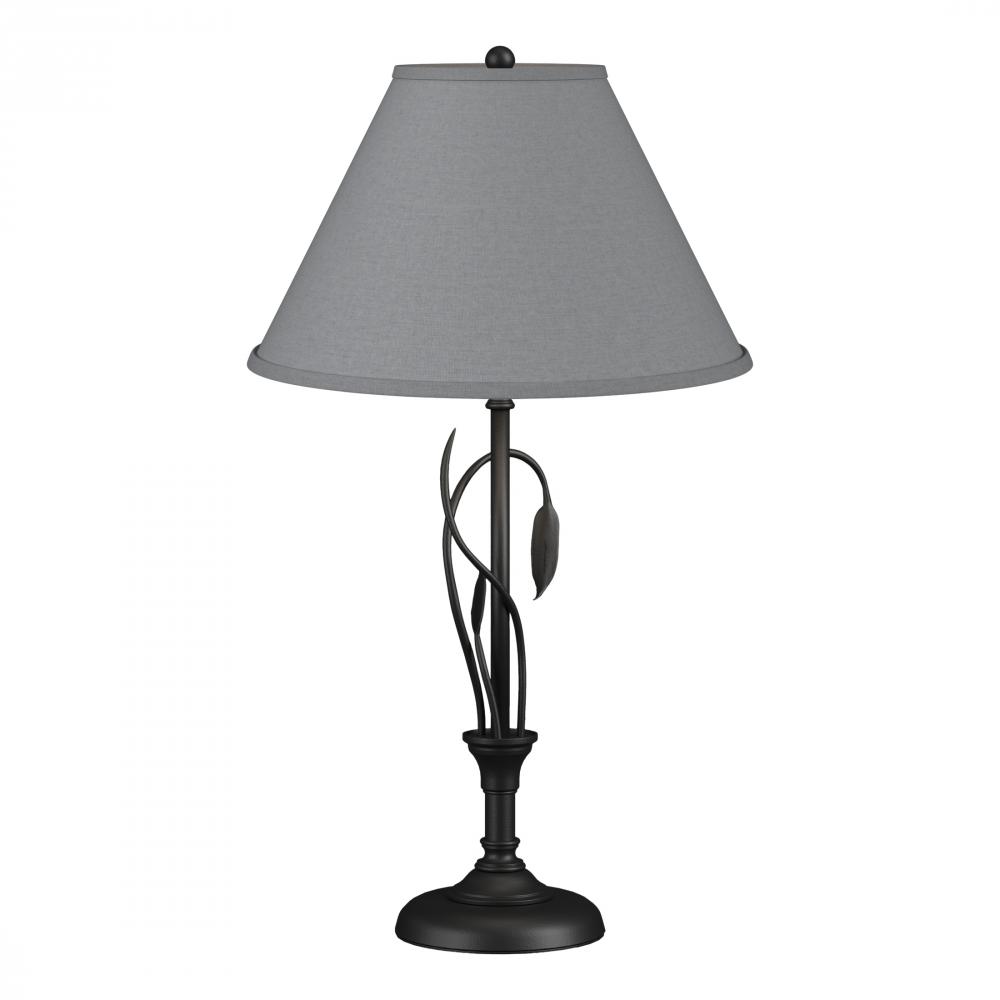 Forged Leaves and Vase Table Lamp