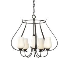 Hubbardton Forge - Canada 103045-SKT-14-GG0303 - Flora 5 Arm Chandelier