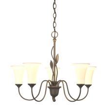Hubbardton Forge - Canada 103052-SKT-07-GG0067 - Forged Leaves 5 Arm Chandelier