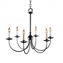 Hubbardton Forge - Canada 107060-SKT-10 - Simple Lines 6 Arm Chandelier