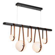 Hubbardton Forge - Canada 131046-LED-STND-10-24-LC-WB-GG0701 - Derby Linear 5-Light LED Pendant