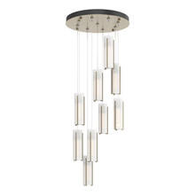 Hubbardton Forge - Canada 131104-SKT-STND-84-GG0065 - Exos Glass 9-Light Pendant