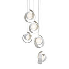 Hubbardton Forge - Canada 131129-SKT-LONG-02-GG0711 - Riza 5-Light Pendant