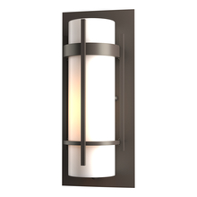 Hubbardton Forge - Canada 305892-SKT-77-GG0066 - Banded Small Outdoor Sconce
