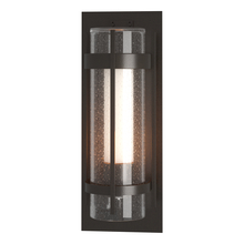 Hubbardton Forge - Canada 305898-SKT-14-ZS0656 - Torch  Seeded Glass Large Outdoor Sconce
