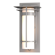 Hubbardton Forge - Canada 305992-SKT-78-GG0066 - Banded with Top Plate Small Outdoor Sconce