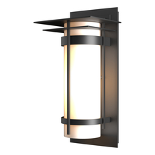 Hubbardton Forge - Canada 305993-SKT-80-GG0034 - Banded with Top Plate Outdoor Sconce
