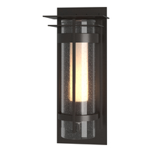 Hubbardton Forge - Canada 305997-SKT-14-ZS0655 - Torch  Seeded Glass with Top Plate Outdoor Sconce