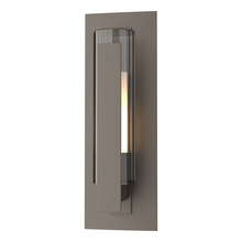 Hubbardton Forge - Canada 307281-SKT-77-ZU0660 - Vertical Bar Fluted Glass Small Outdoor Sconce