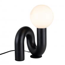 Alora Lighting TL420107GBK - Sadie 6-in Glossy Black Socket Table Lamp