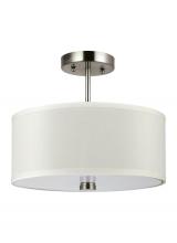Visual Comfort & Co. Studio Collection 77262-962 - Dayna Shade Pendants contemporary 2-light indoor dimmable flush or semi-flush convertible ceiling mo