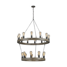 Visual Comfort & Co. Studio Collection F3934/21WOW/AF - Two-Tier Chandelier