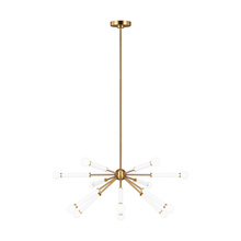 Visual Comfort & Co. Studio Collection KSC10612BBSGW - Down Chandelier