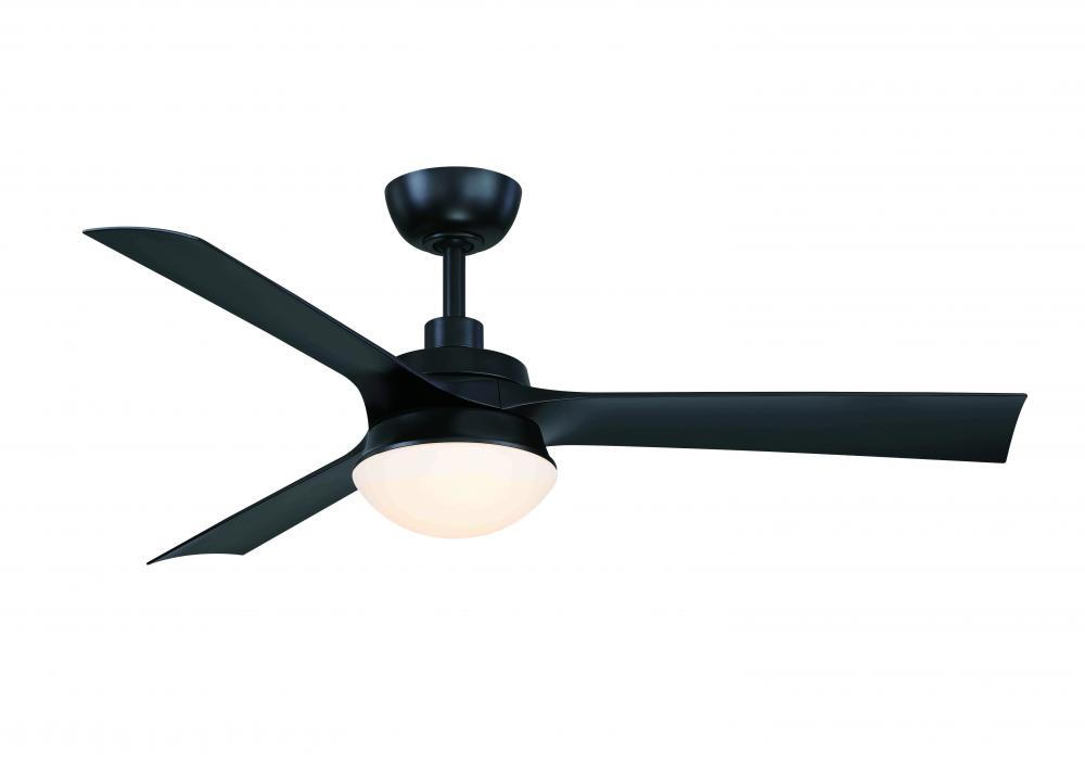 Barlow 52 inch Indoor/Outdoor Ceiling Fan LED Light Kit - Black