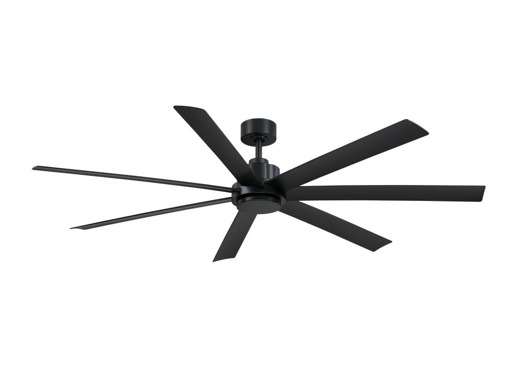 Pendry 72 inch Indoor/Outdoor Ceiling Fan - Black
