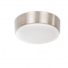 Russell Lighting FM7611/BCH - Aylin - LED 3CCT 11 Flush Mount in Brushed Chrome with Arylic Lens