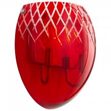 Cyan Designs 07642 - 2LT RED ETCHED SCONCE -CH