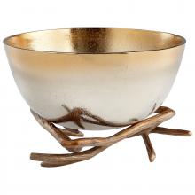 Cyan Designs 08133 - Lg Antler Anchored Bowl