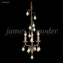 James R Moder 96323AG2GTE - Murano Collection 3 Arm Pendant