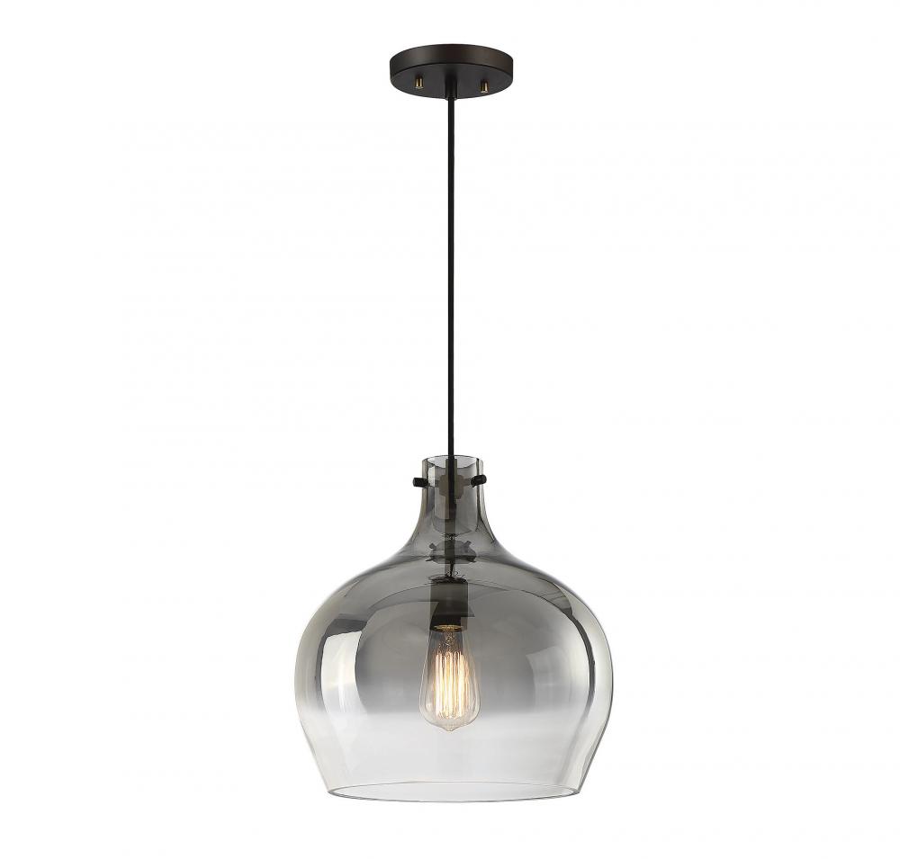 1-Light Pendant in Oil Rubbed Bronze