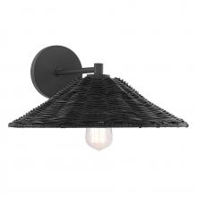 Savoy House Meridian M90106MBK - 1-Light Wall Sconce in Matte Black