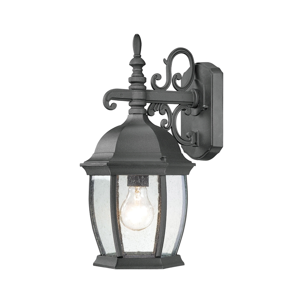 Thomas - Covington 16'' High 1-Light Outdoor Sconce - Black