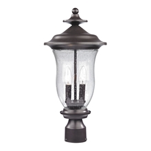 ELK Home 8002EP/75 - Thomas - Trinity 20'' High 2-Light Outdoor Post Light - Oil Rubbed Bronze