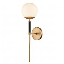 ELK Home 90060/1 - Gillian 21.5'' High 1-Light Sconce - Natural Brass with Matte Black