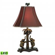 ELK Home D2475-LED - Adamslane 24'' High 1-Light Table Lamp - Bronze - Includes LED Bulb