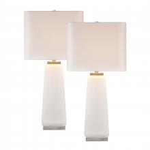 ELK Home S0019-10287/S2 - Luke 34.5'' High 1-Light Table Lamp - Set of 2 White