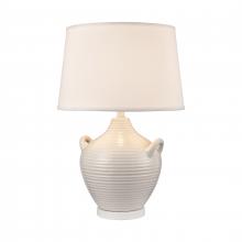 ELK Home S0019-10343 - Oxford 25'' High 1-Light Table Lamp - White