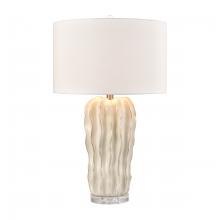 ELK Home S0019-11140 - Genesee 27.5'' High 1-Light Table Lamp - White Glazed