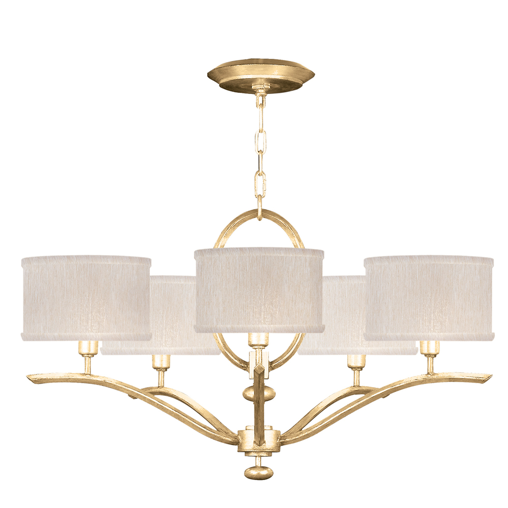 Allegretto 29"W Round Chandelier