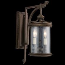 Fine Art Handcrafted Lighting 542281ST - Louvre 22"H Outdoor Wall Mount