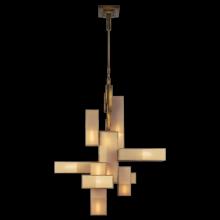 Fine Art Handcrafted Lighting 732040GU - Perspectives 46" Rectangular Chandelier