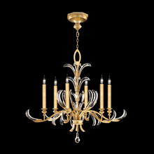 Fine Art Handcrafted Lighting 739140-SF3 - Beveled Arcs 37" Round Chandelier