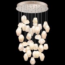 Fine Art Handcrafted Lighting 853440-24LD - Natural Inspirations 34"W Round Pendant