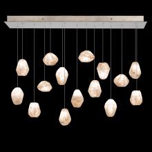 Fine Art Handcrafted Lighting 853740-24LD - Natural Inspirations 48"W Rectangular Pendant